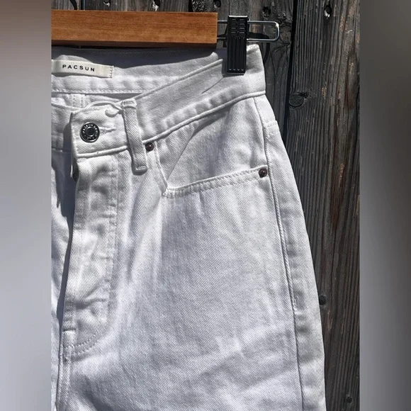 Pacsun Ultra High Rise Slim Distressed Jeans - Picture 5 of 10